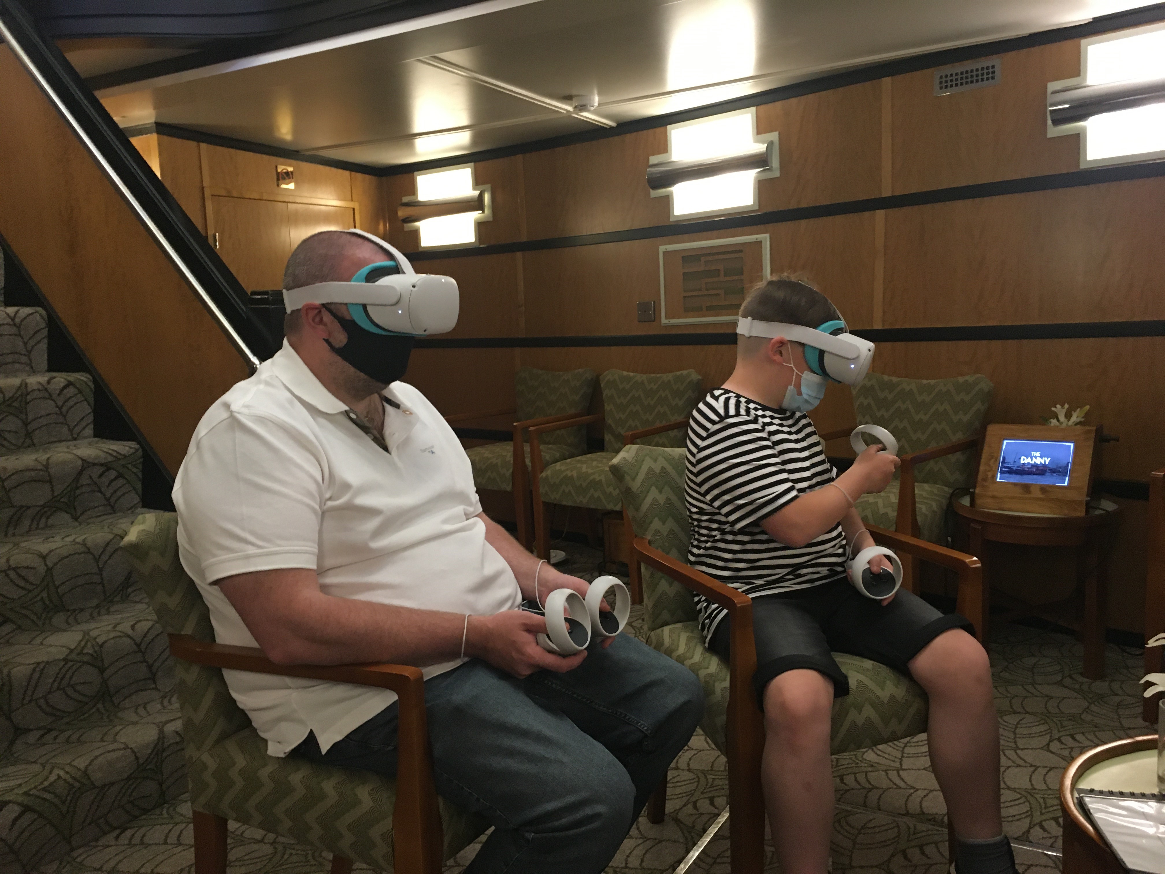 The Danny goes into a Virtual world